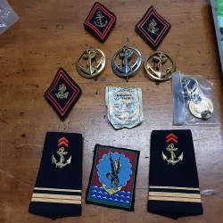 Lot troupes  de marine