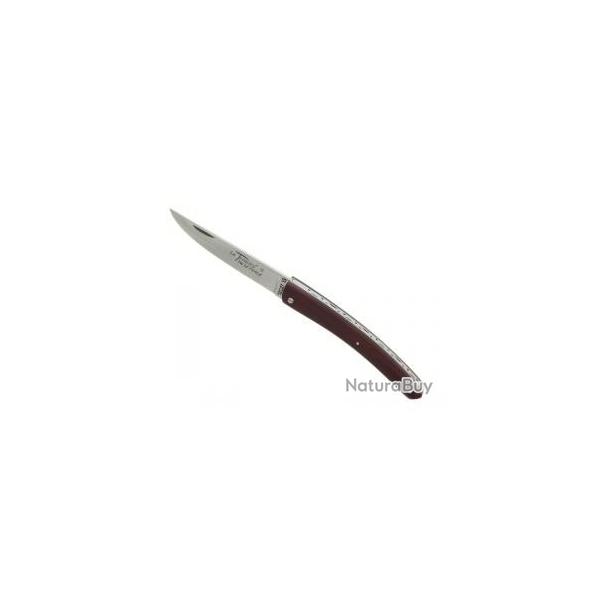 Couteau Le Thiers par Le Fidle, lame acier 12C27, plein manche bois de violette