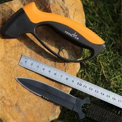 Affûteur de Couteaux Épées Hachettes Outils de Jardinage Portable Léger Durable Camping Rando Survie