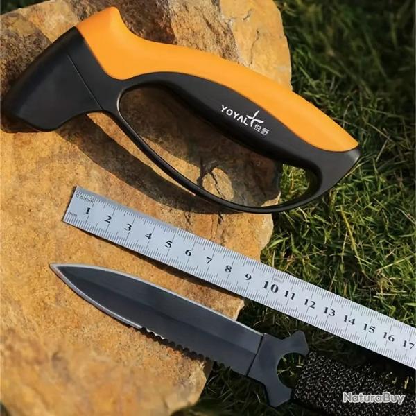 Affteur de Couteaux pes Hachettes Outils de Jardinage Portable Lger Durable Camping Rando Survie