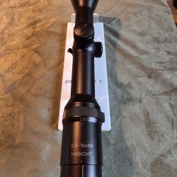 Swarovski habicht 2,5-10x56 rail sr avec montage blaser