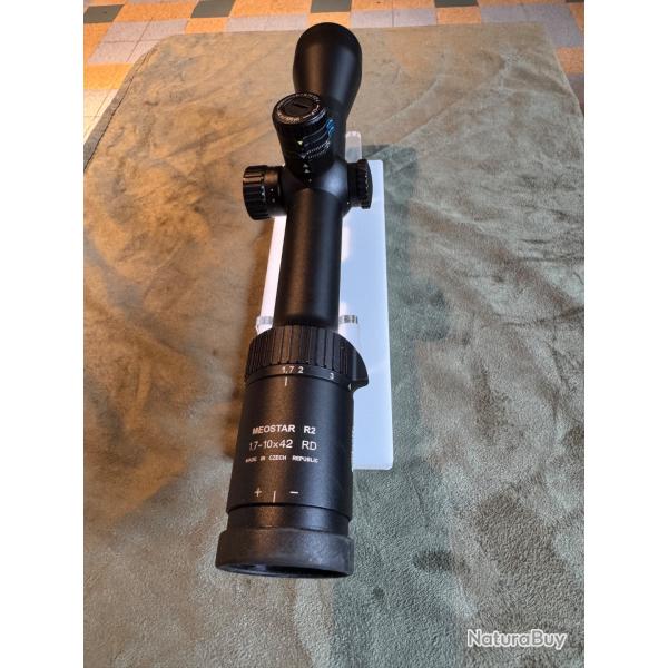 Meopta r2 1,7-10x42 avec tourelle balistique