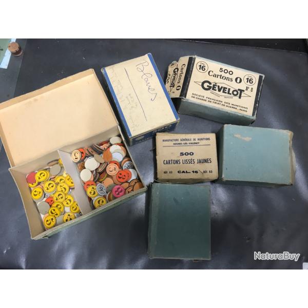 Lot de cartons pour rechargement