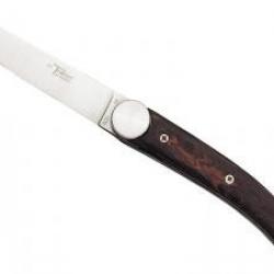 Couteau Le Thiers® par Florinox  lame acier 12C27 à cran intérieur manche palissandre