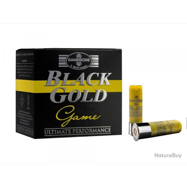 CARTOUCHES GAMEBORE BLACK GOLD GAME 20/70 32G BOURRE JUPE