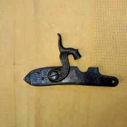 Platine percussion fusil/pistolet poudre noire n°1