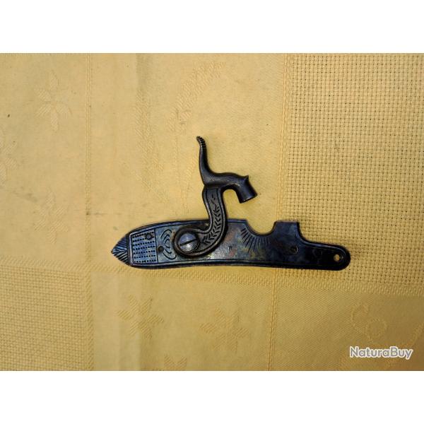 Platine percussion fusil/pistolet poudre noire n1