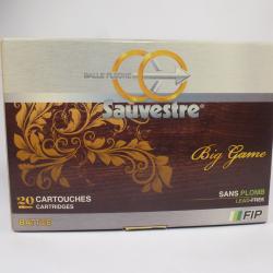 une boite de 20 SAUVESTRE Balles de chasse Fip battue calibre 7 x 64 148Gr
