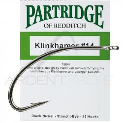 Hameçon mouche PARTRIDGE flash point 15BN H20