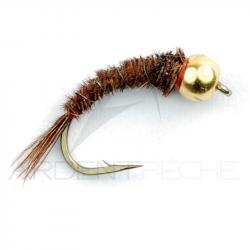 Mouche FMF Nymphe casquée golden pheasant tail 390 H16
