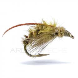 Mouche AB FLY Sedge nymphe NS EME OL H14