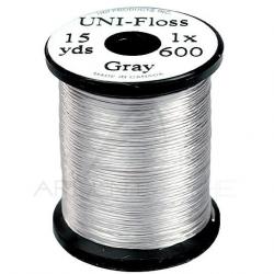 Fils de montage Polyfloss UNI-floss gris