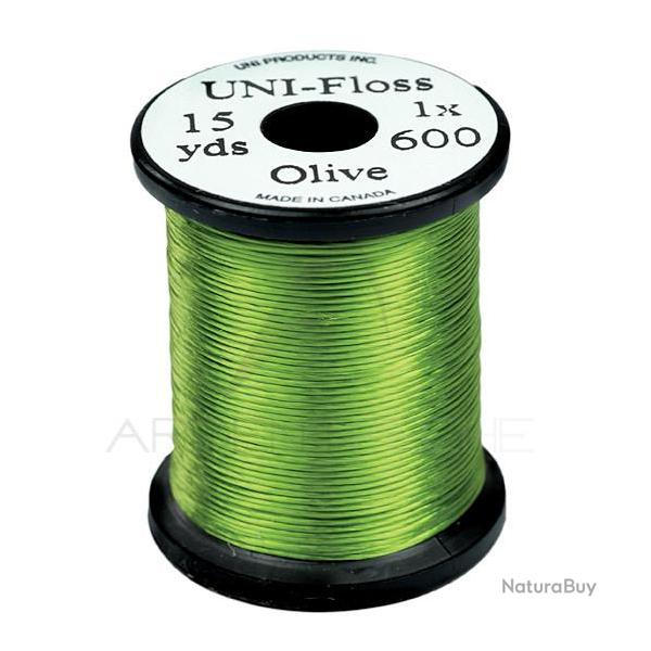 Fils de montage Polyfloss UNI-floss olive