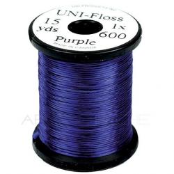 Fils de montage Polyfloss UNI-floss violet