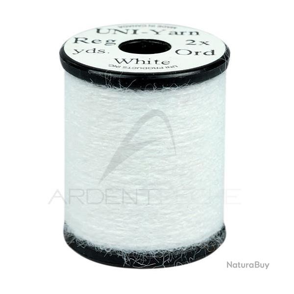 Uni yarn blanc