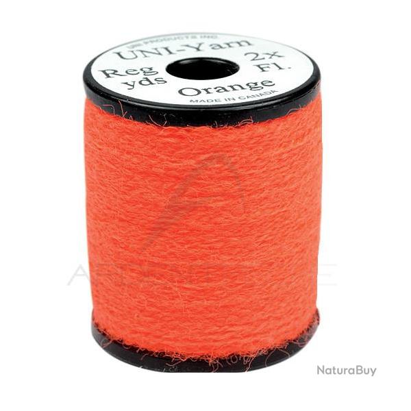 Uni yarn fluo orange