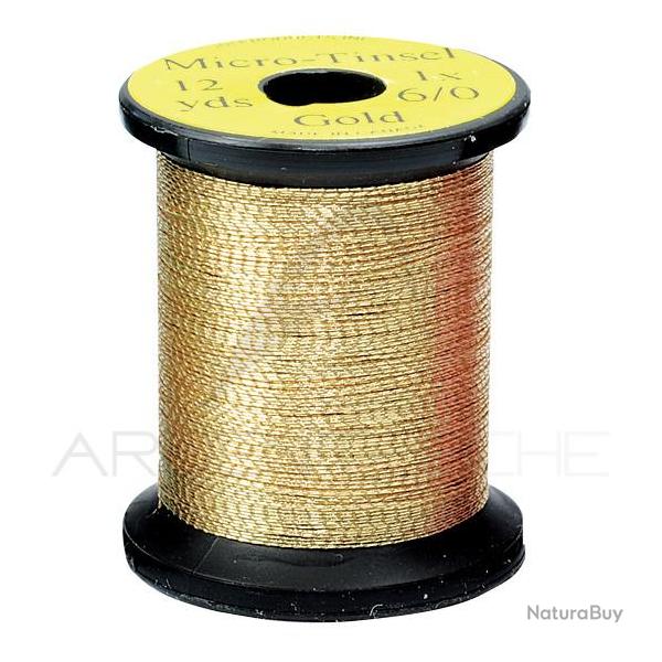 Tinsel Uni-thread Micro tinsel 6/0 or