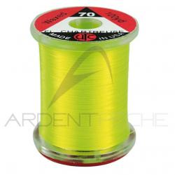 Fils de montage UTC 70 nylon 6/0 fluo chartreuse 509