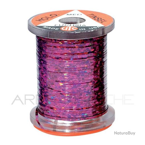 Tinsel holographique fushia
