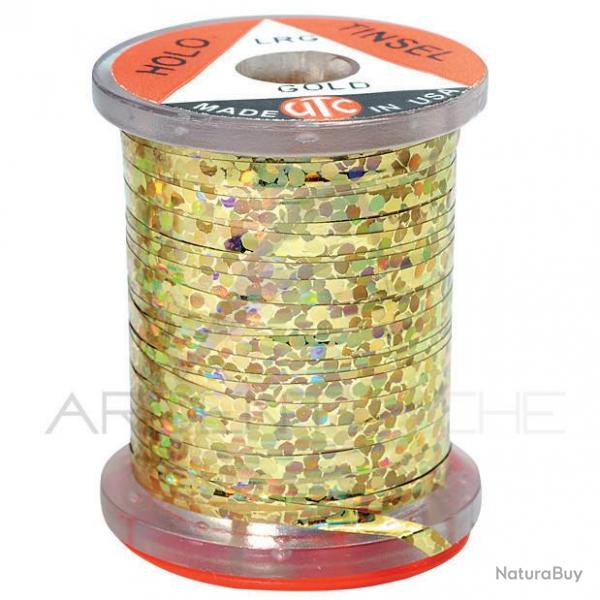 Tinsel holographique or troit