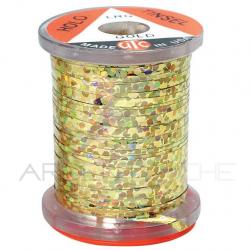 Tinsel holographique or moyen