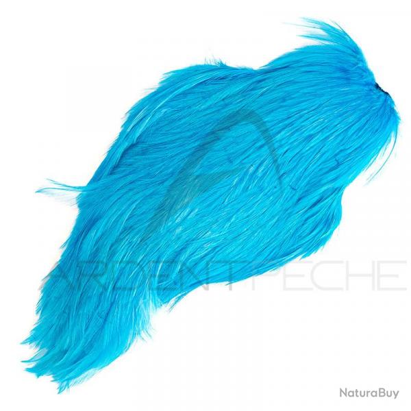 Cou de coq teint ( rooster neck) bleu