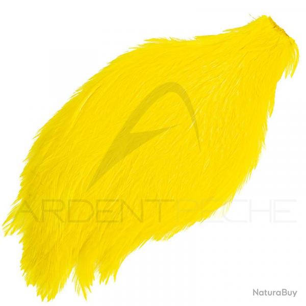 Cou de coq teint ( rooster neck) jaune