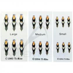 Jungle coq substitut petit 12mm