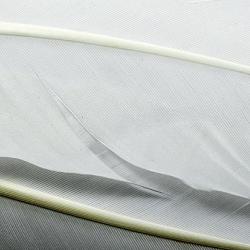 Dinde plume d´aile teintées blanche