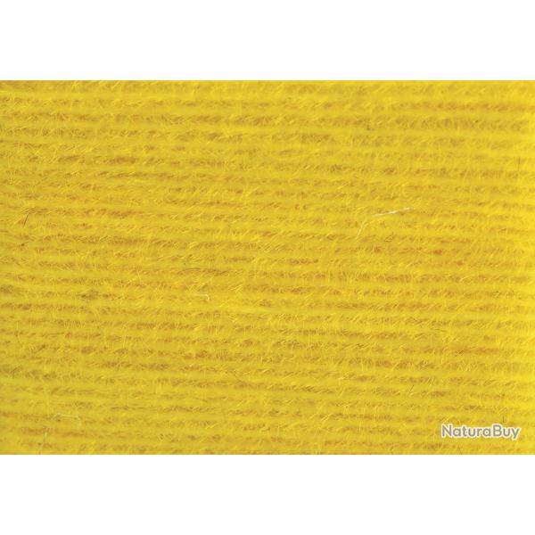 Micro chenille jaune
