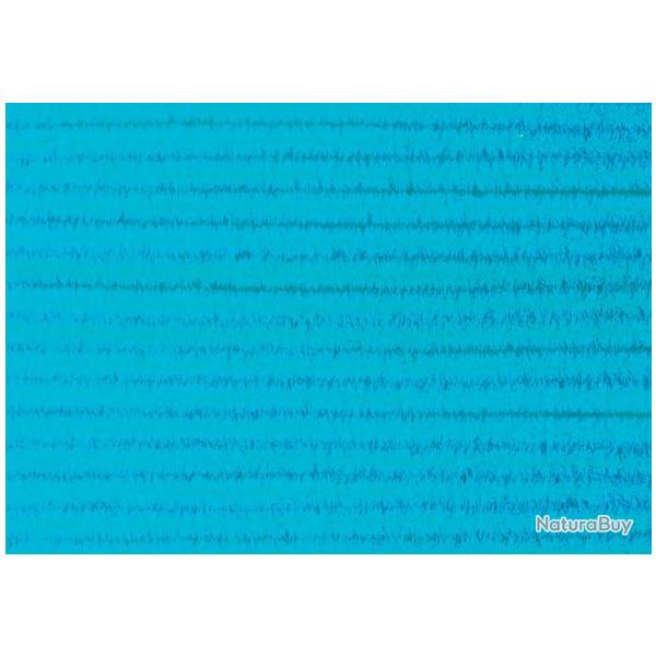 Globrite sude chenille fluo bleu