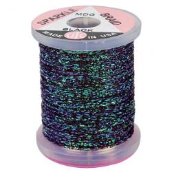 Sparkle braid noir