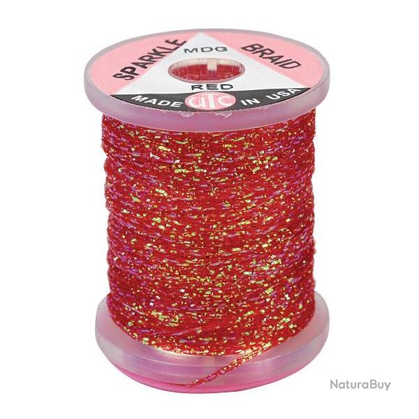 Sparkle braid rouge