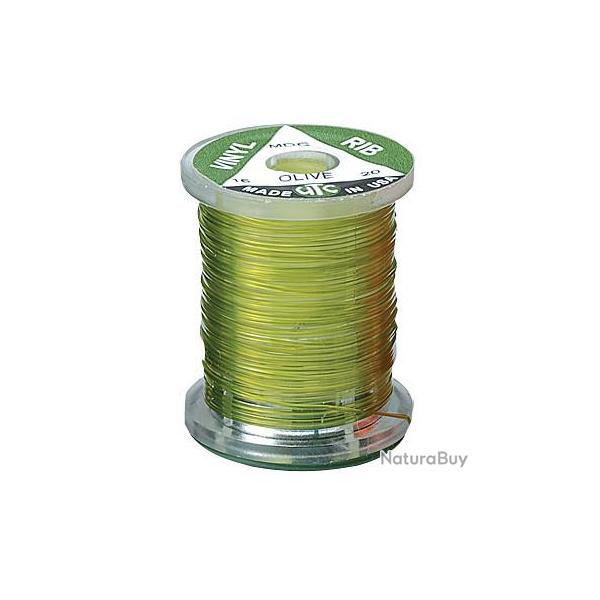 Vinyl Rib nymphe (H12-16) olive