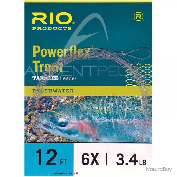 Bas de ligne RIO Powerflex 12 (3,70m) 7X
