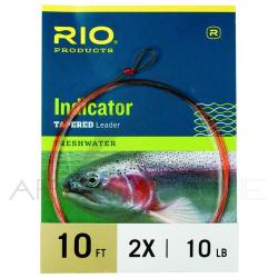 Bas de ligne RIO Indicator 10´ (3,30m) 2X