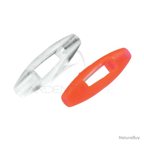 Connecteur de soie grain de riz grand modle transparent