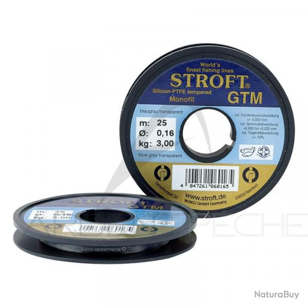 Fils nylon STROFT GTM (25m) 0,18 mm