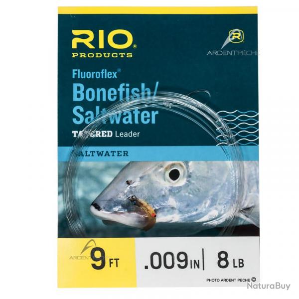 Bas de ligne RIO Bonefish fluoroflex 9(2,70m) 20lbs