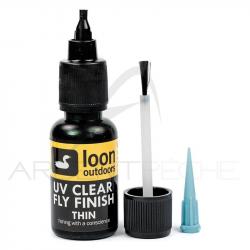 Résine UV LOON clear fly finish thin petit