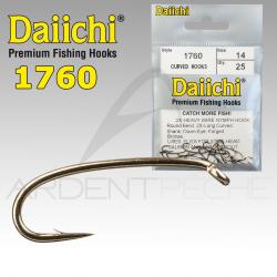 Hameçon mouche DAIICHI 1760 Nymphe fort de fer H10