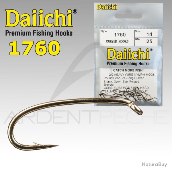 Hameon mouche DAIICHI 1760 Nymphe fort de fer H10