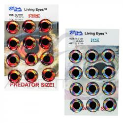 Yeux 3D Fish skull living eyes Ø15 mm