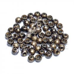 Bille tungstène AB FLY bordeaux tacheté 1.5 mm