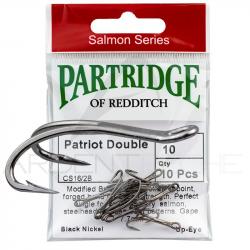 Hameçon mouche PARTRIDGE double Saumon CS16/2B H10