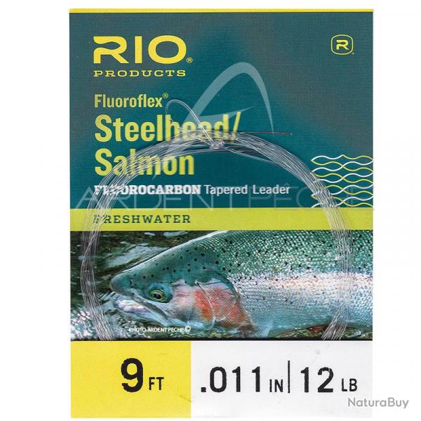 Bas de ligne RIO Steelhead/saumon fluoroflex 9(2,70m) 8lb