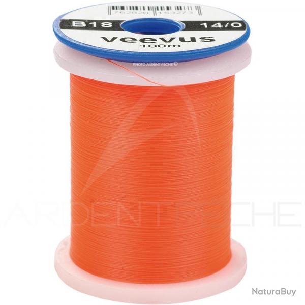 Fils de montage VEEVUS 14/0 Fluo orange