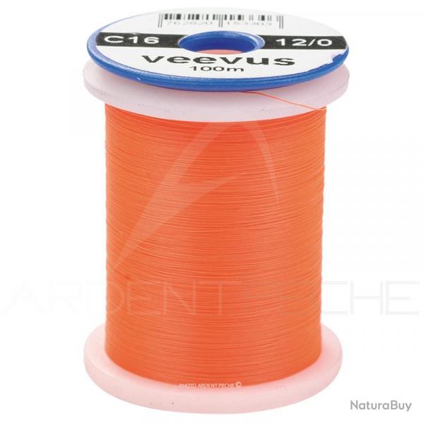 Fils de montage VEEVUS 12/0 Fluo orange