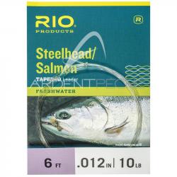 Bas de ligne RIO Steelhead/saumon Glacial/Green 6´(1,80m) 8lb