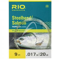 Bas de ligne RIO Steelhead/saumon Glacial/Green 9´(2,70m) 16lb